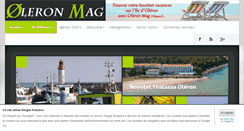 Desktop Screenshot of oleronmag.com